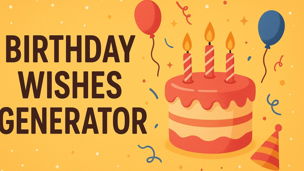 birthday wishes generator