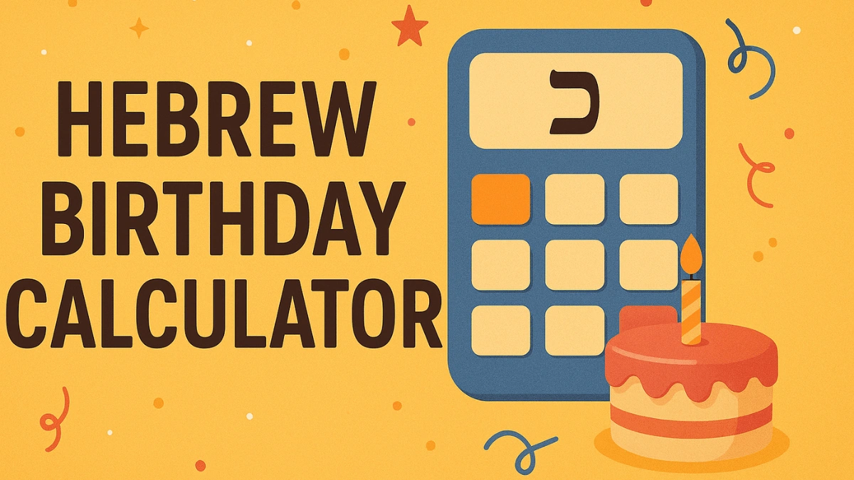 hebrew birthday calculator