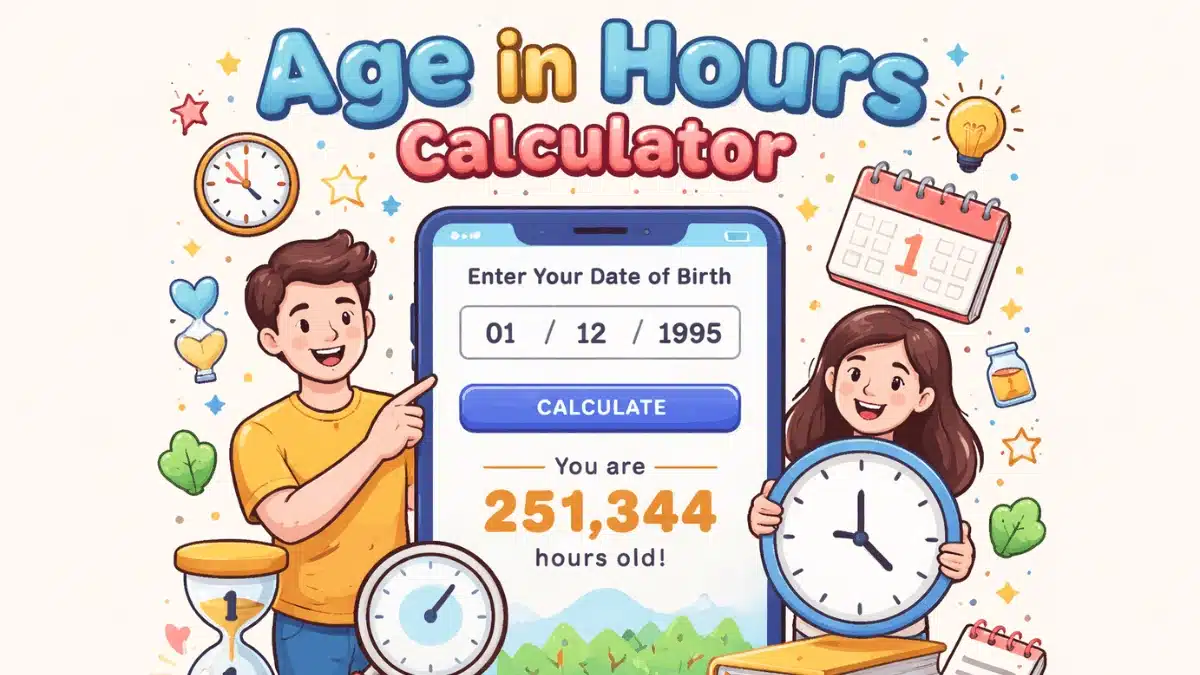 age in hours calculator