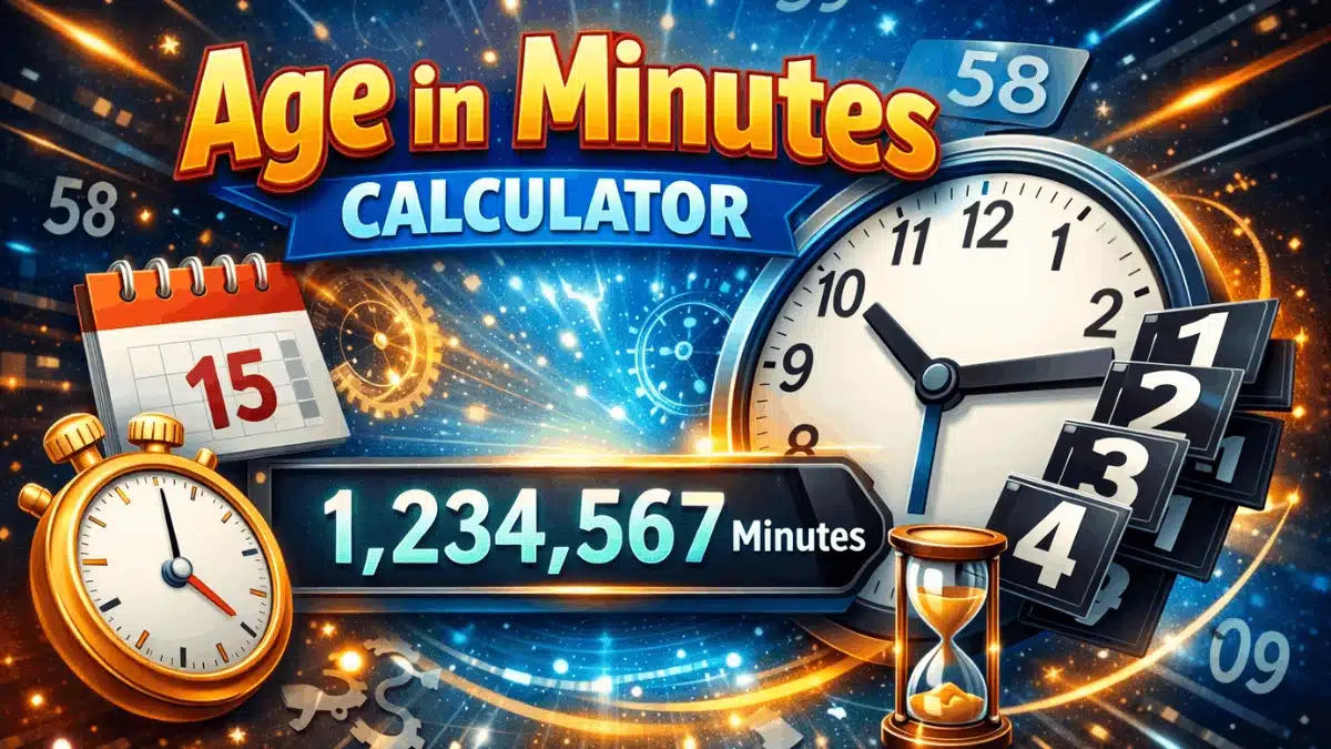 age in minutes calculator