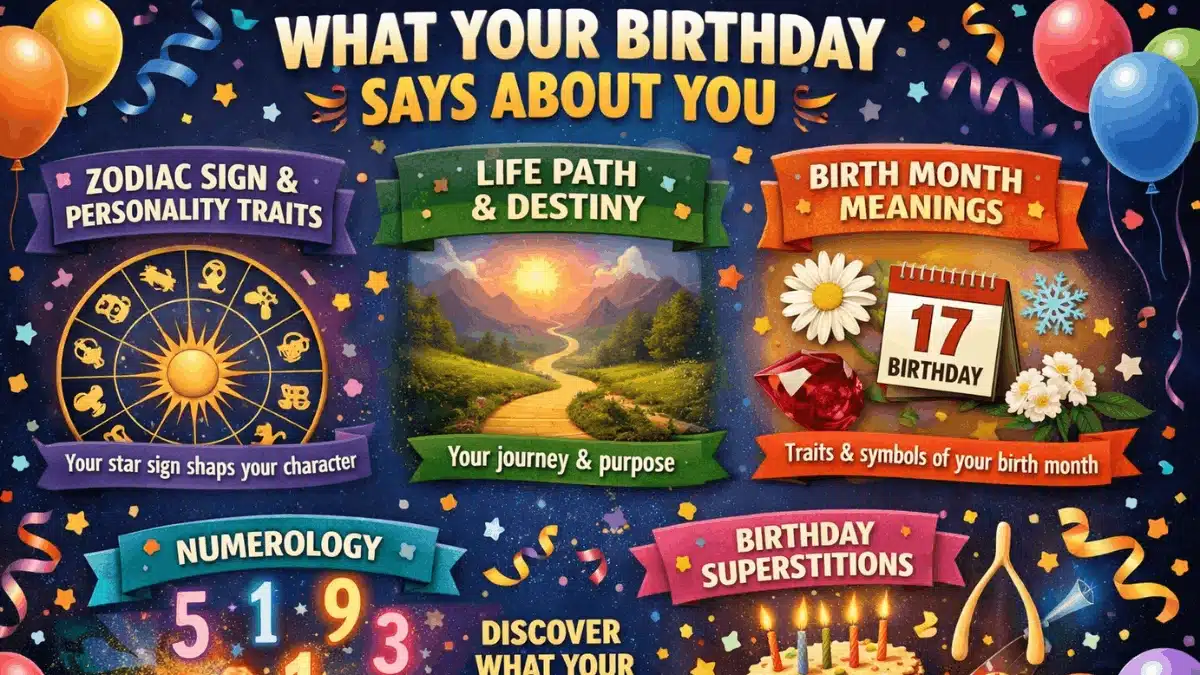 what your birthday says about you