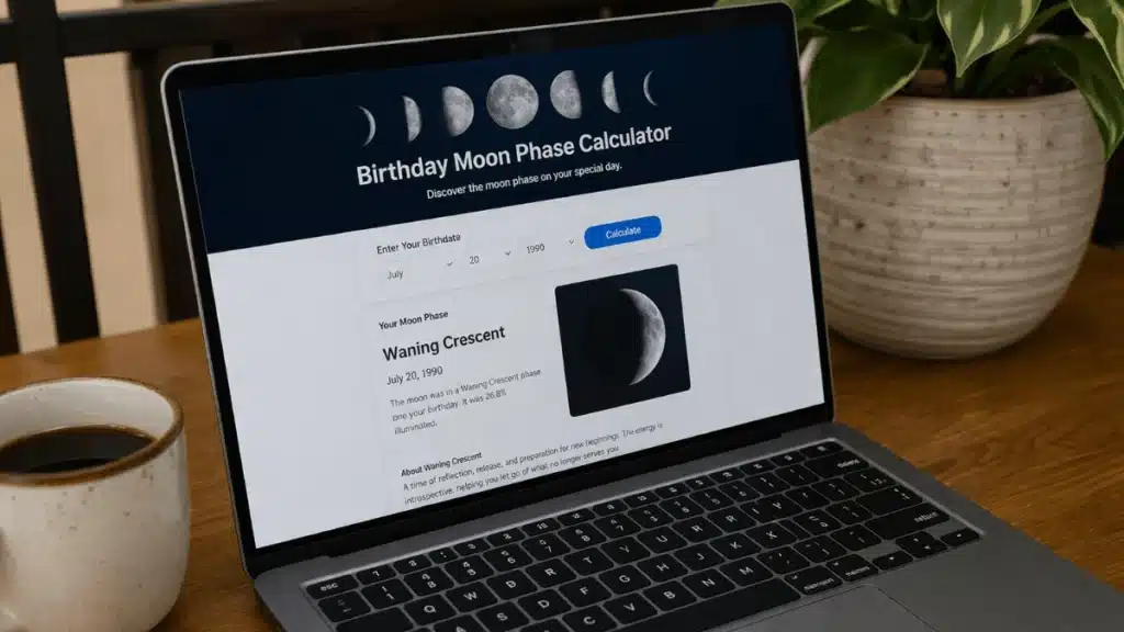 birthday moon phase calculator
