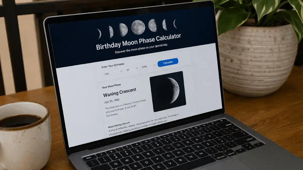 birthday moon phase calculator